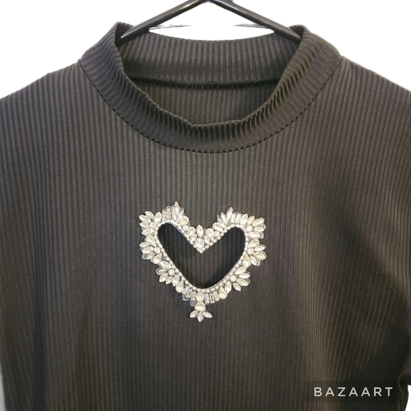 🆕️ Black & Blingy 2-Piece Set - Picture 4 of 15